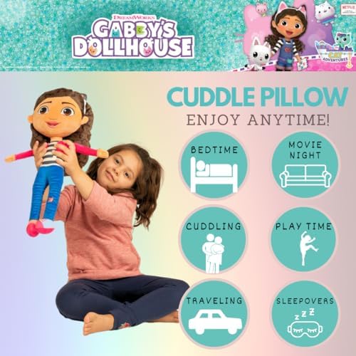 Franco Gabbys Dollhouse Plush Cuddle Pillow Officially Licensed