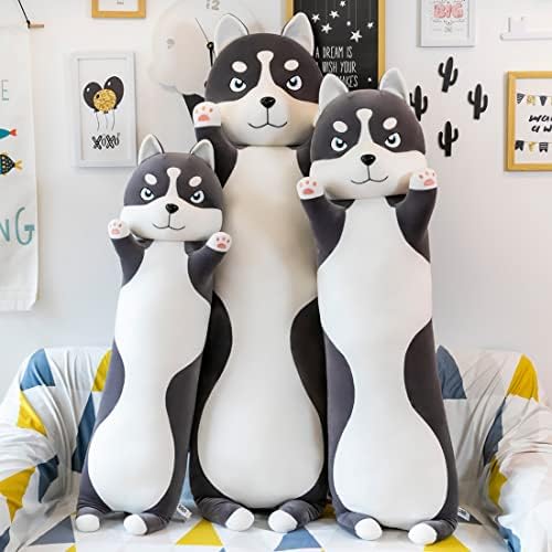 Yeqivo Long Husky Plush Pillow for Kids and Girls 1