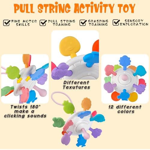 Plunack 6 in 1 Montessori Toy for 6-12 Months Toddler