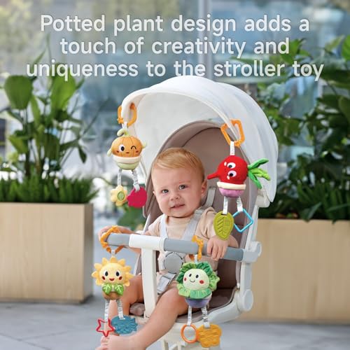 TUMAMA Baby Stroller Toys 0-12 Months