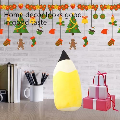 CHELEI2019 197 Pencil Pillow Plush Toy for Kids Yellow