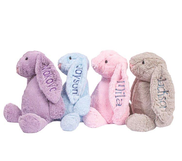 Personalized Super Soft Plush Bunny - Custom Cuddle Toy for Kids