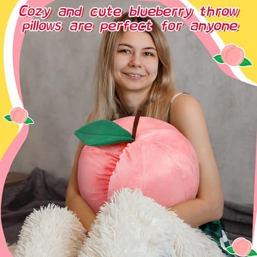 Beeveer Peach Plush Pillow Cute Hugging Toy