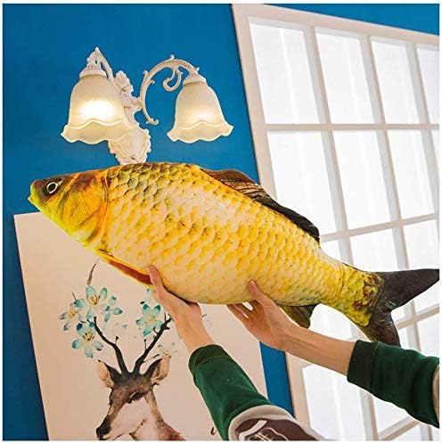 JULAN 3D Giant Fish Plush Pillow 31inch