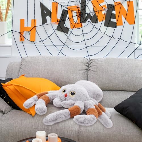 MaoGoLan 20 Inch Giant Spider Plush Pillow