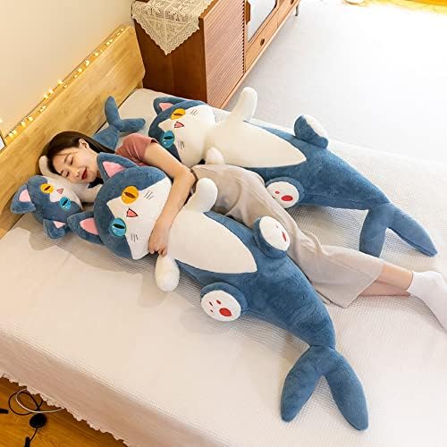 FANGYU Plush Shark Cat Toy for Kids 50cm196in Cute Pillow