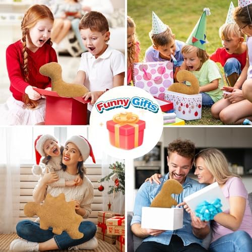 Dino Nugget Pillow Funny Plush Toy for Kids