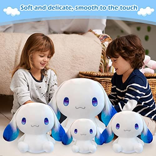 OULV Big Ear White Plush Dog Toy 118 Inch Hugging Pillow