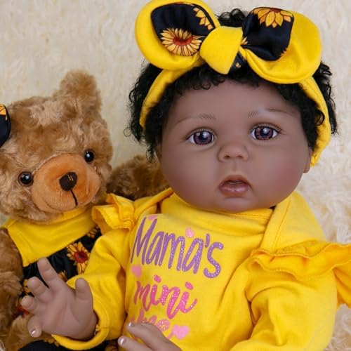 EKOKIZ Realistic 22-Inch Baby Doll with Accessories
