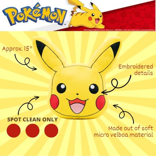 Franco Pikachu Anime Plush Pillow Soft and Cozy