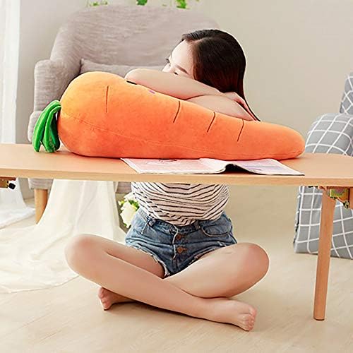 ASkinds Cartoon Carrot Plush Pillow - Cute Stuffed Toy for Kids