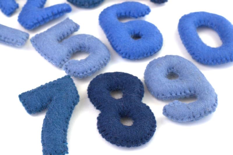 Matthew Mae Monthly Milestone Felt Number Set 0-9