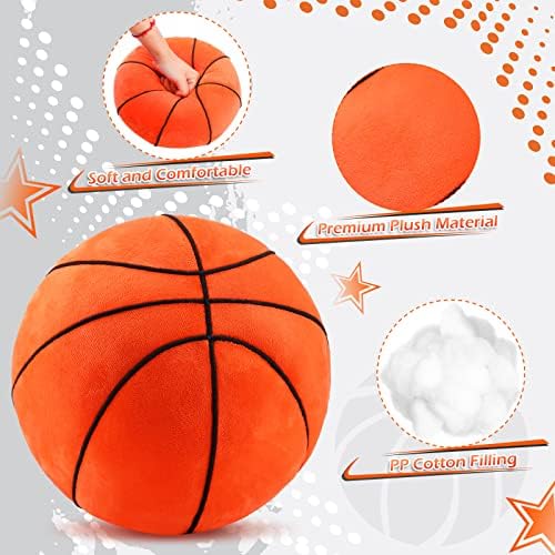 HyDren 2 Pcs Plush Basketball Pillows