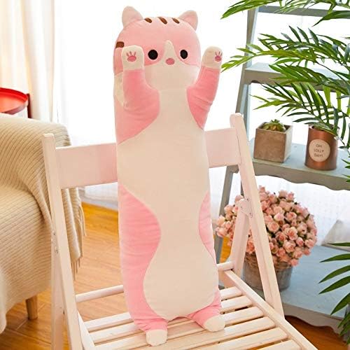 Shangman Plush Cat Pillow Cute Soft Stuffed Kitten Toy