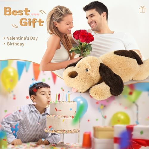 MorisMos 31 Giant Dog Plush Pillow Toy