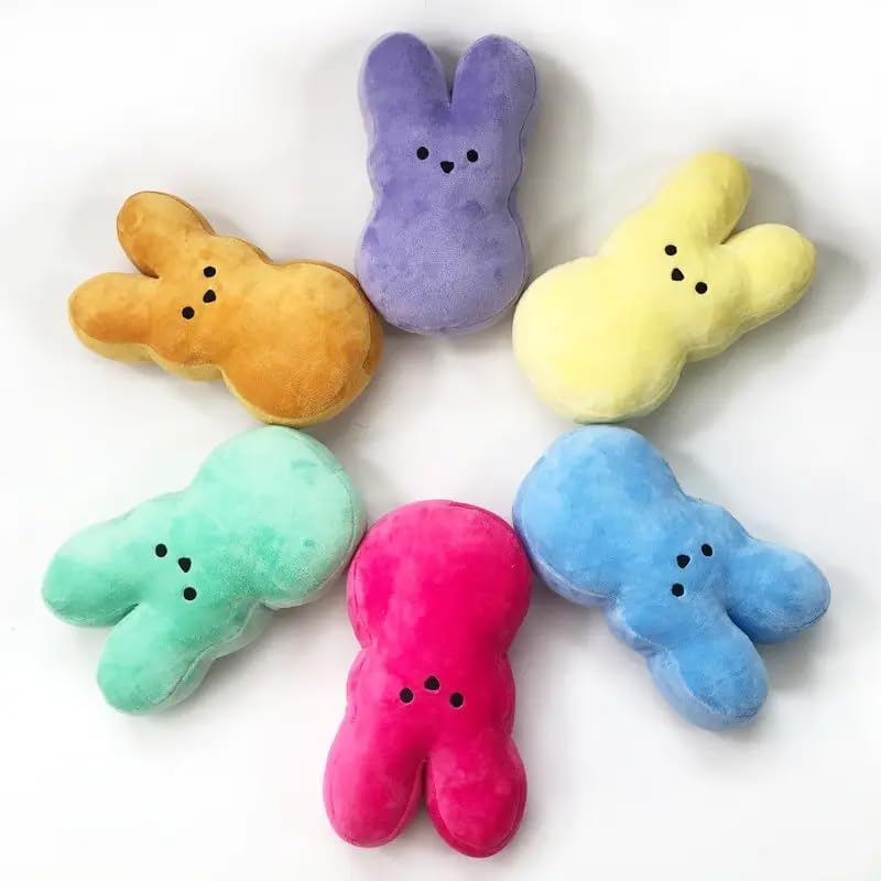 Buosha OZIF Easter Bunny Plush Pillow 15cm 6pcs Set