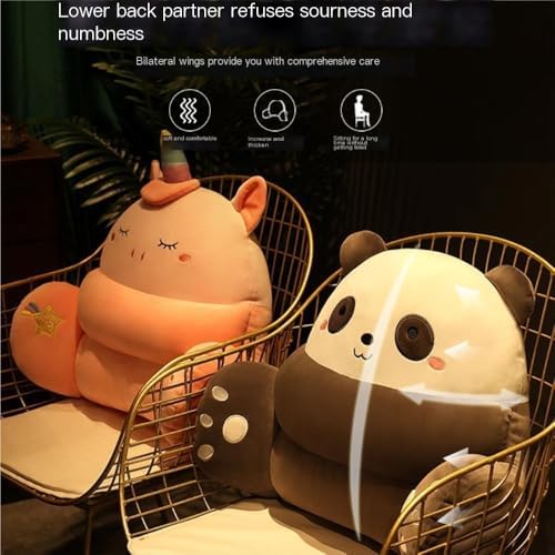 ZALCBHJ Adorable Cartoon Animal Shaped Plush Pillow