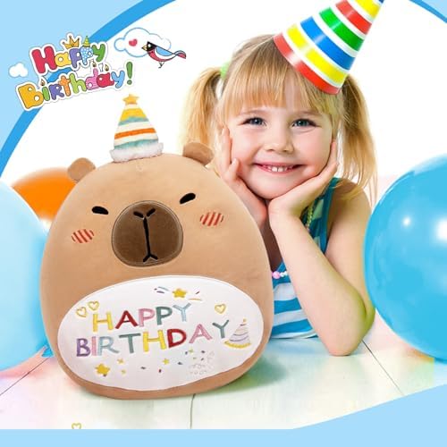 TITQWOP 14 Capybara Plush Pillow Toy for Kids
