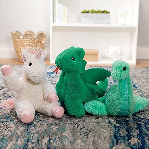 Vermont Teddy Bear Plush Dragon 18 Inch Green