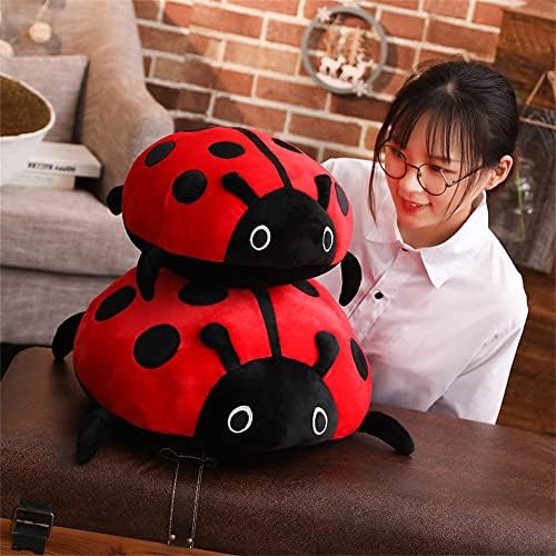 Soft Plush Ladybug Pillow Toy for Kids and Adults Red 30cm11inch