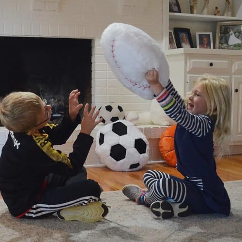 CatchStar Baseball Plush Pillow for Boys 8-12
