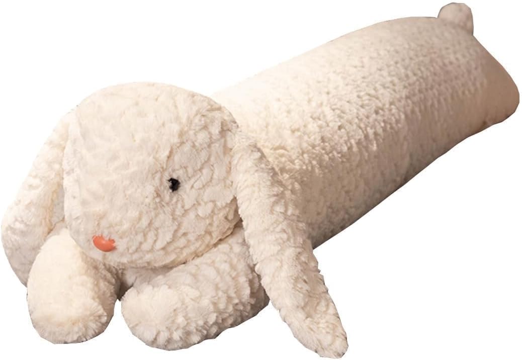 Hofun4U Rabbit Plush Pillow - 47 Inch White 1