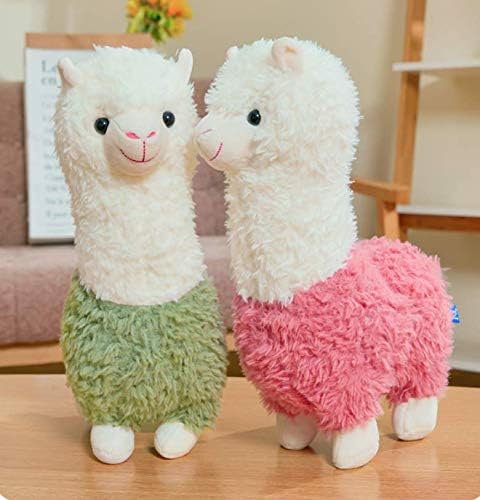 18 Alpaca Plush Toy White Cute Hug Pillow