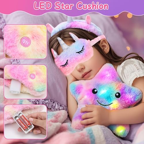 Tacobear Unicorn Gift Set for Girls 6-10 Years
