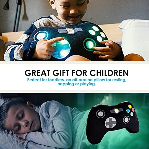 Unicorns Robots Light Up Pillow for Kids