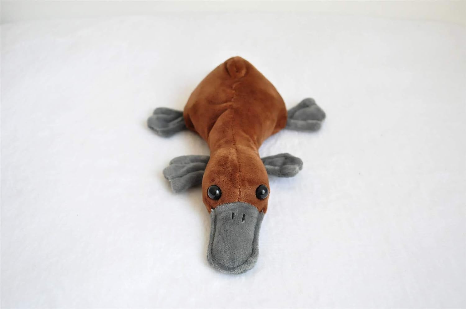 TAMMYFLYFLY Realistic Platypus Plush Pillow Toy