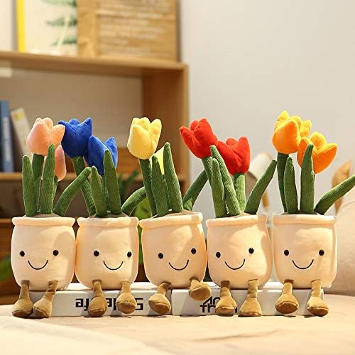 AULUDA Tulip Plush Toy 13 Huggable Plant Friend Pillow