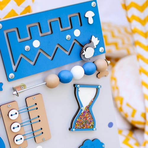 1-2-3 Year Old Toy Busy Board Montessori Learning Kit