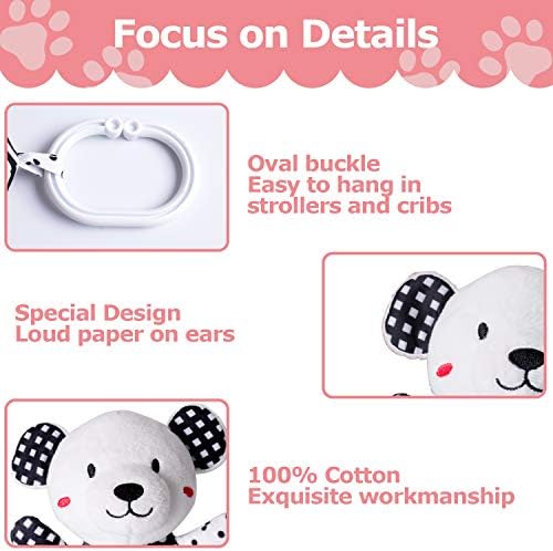 Rolimate Baby Cartoon Animal Stuffed Rattle