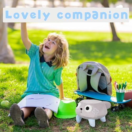 Dandys Plush Pebble Stuffed Figure Pillow for Game Lovers