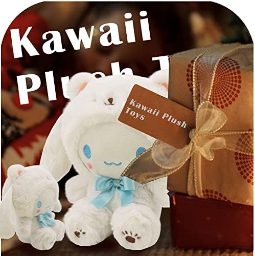 Kawaii Cartoon White Bear Plush Soft Toy Doll
