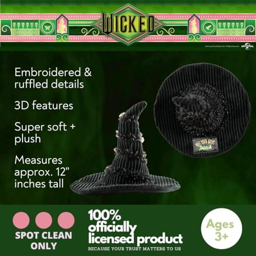 Franco Wicked Elphaba Plush Pillow 145 x 10 x 5 in