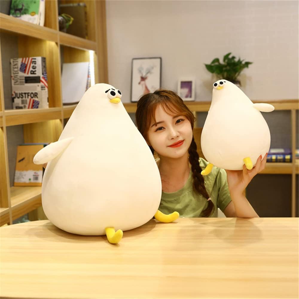 DEYI 26cm Simulation Mother Hen Plush Doll