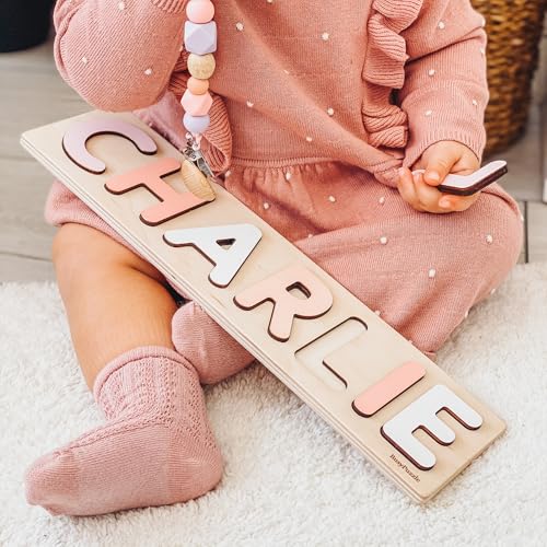 Personalized Wooden Name Puzzle for Baby 1
