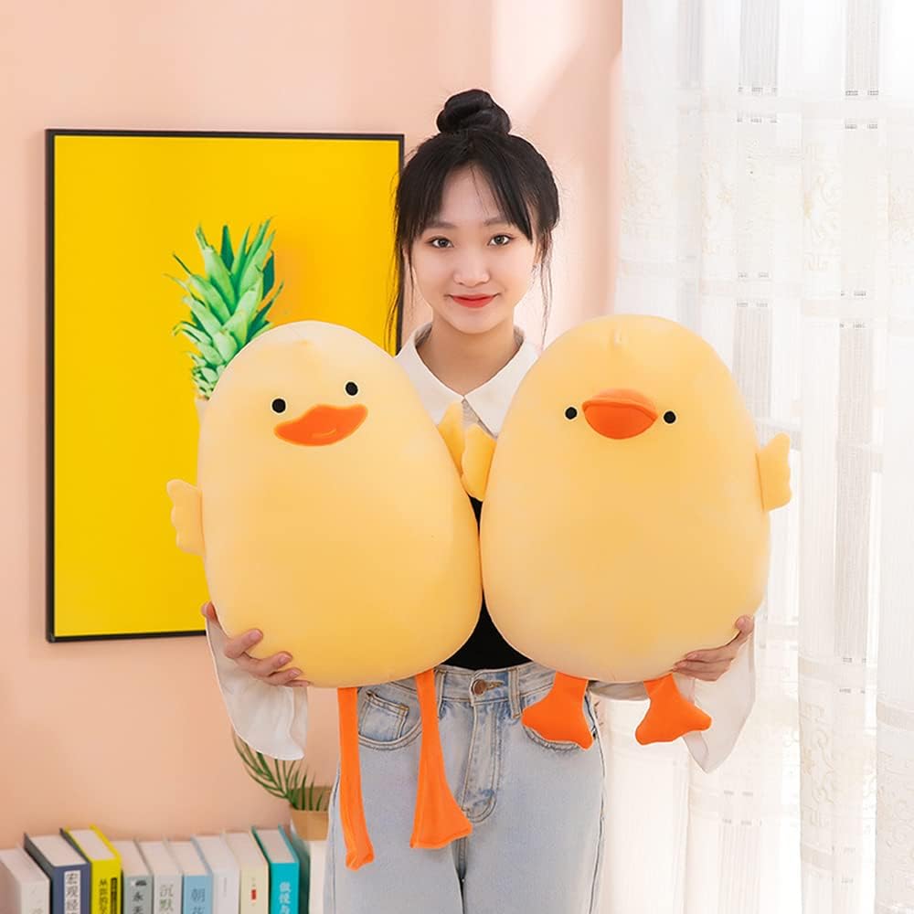 Plush Duck Stuffed Animal Soft Toy Yellow Duckling Gift
