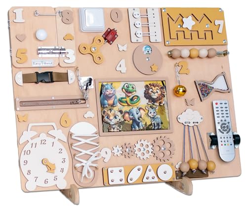 Safari Magnetic Busy Board L for Toddlers