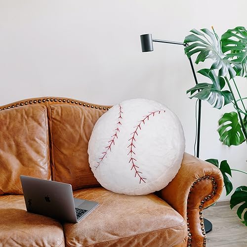 OurHonor 18 Inch Baseball Plush Pillow Toy