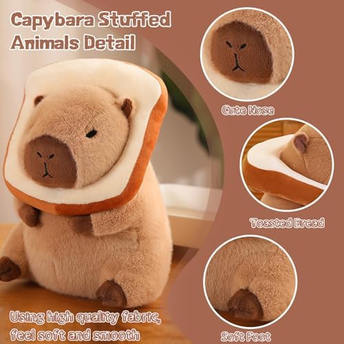 Kawaii Capybara Plush Pillow Toy for Kids and Adults