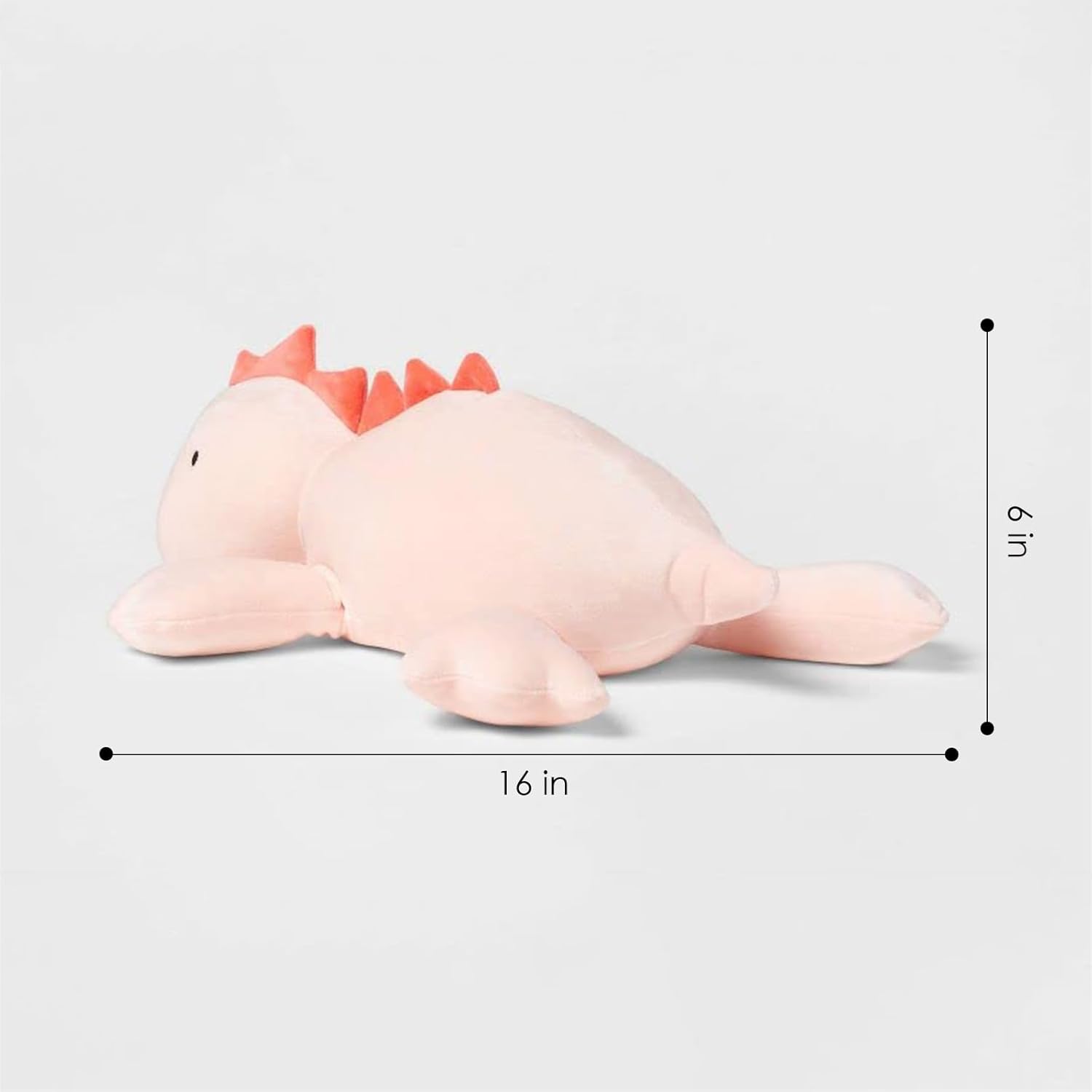 OSOCU 14 LB Weighted Stegosaurus Plush Pillow