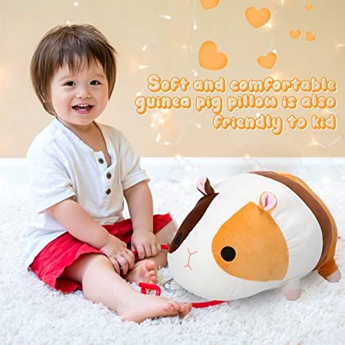 Sosation 16 Inch Guinea Pig Plush Pillow
