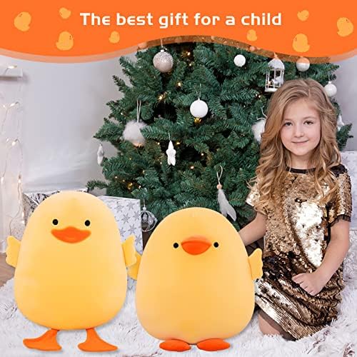 Plush Duck Stuffed Animal Soft Toy Yellow Duckling Gift