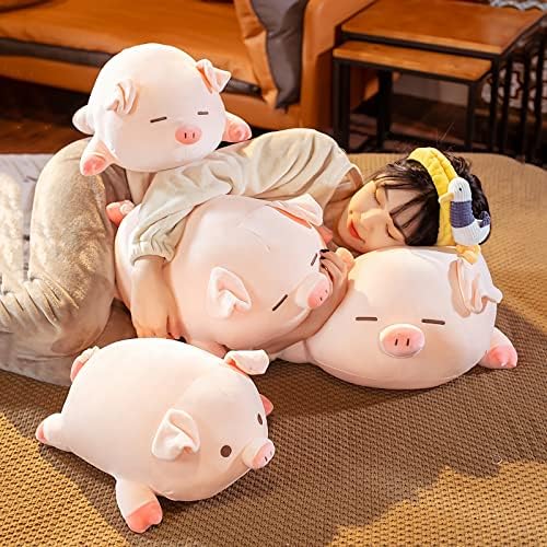 Kawaii Pig Plush Pillow - 157 Inch Soft Cuddle Toy