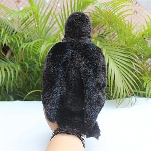 Whrigud Realistic Crow Plush Pillow Toy