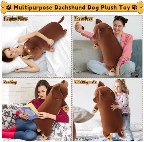 30 Giant Dachshund Dog Plush Stuffed Animal