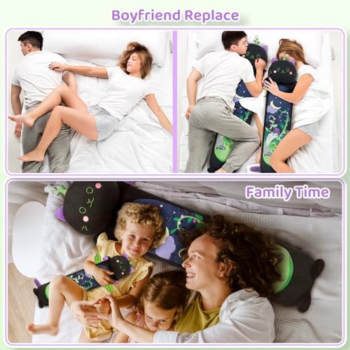 Mewaii Long Cat Plush 5 Sizes Body Pillow 1