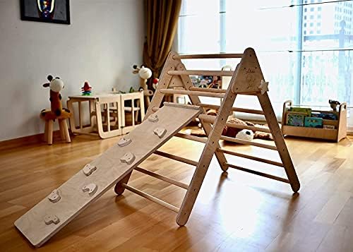 Kidodido Montessori Wooden Climbing Set for Kids